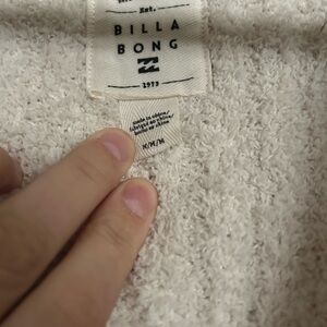 Billabong Off-White Textured Garment